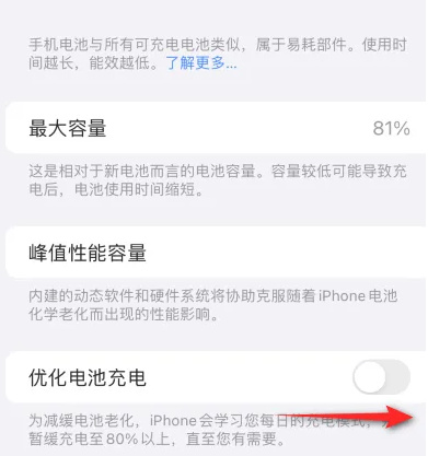 海沧苹果15维修分享iPhone15充电到80%就充不进电了怎么办 